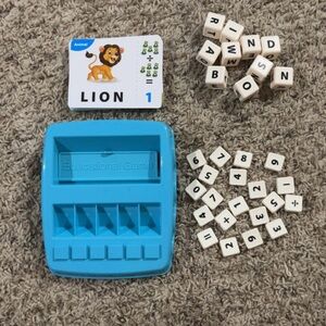 Educational Game Set with Blue Holder